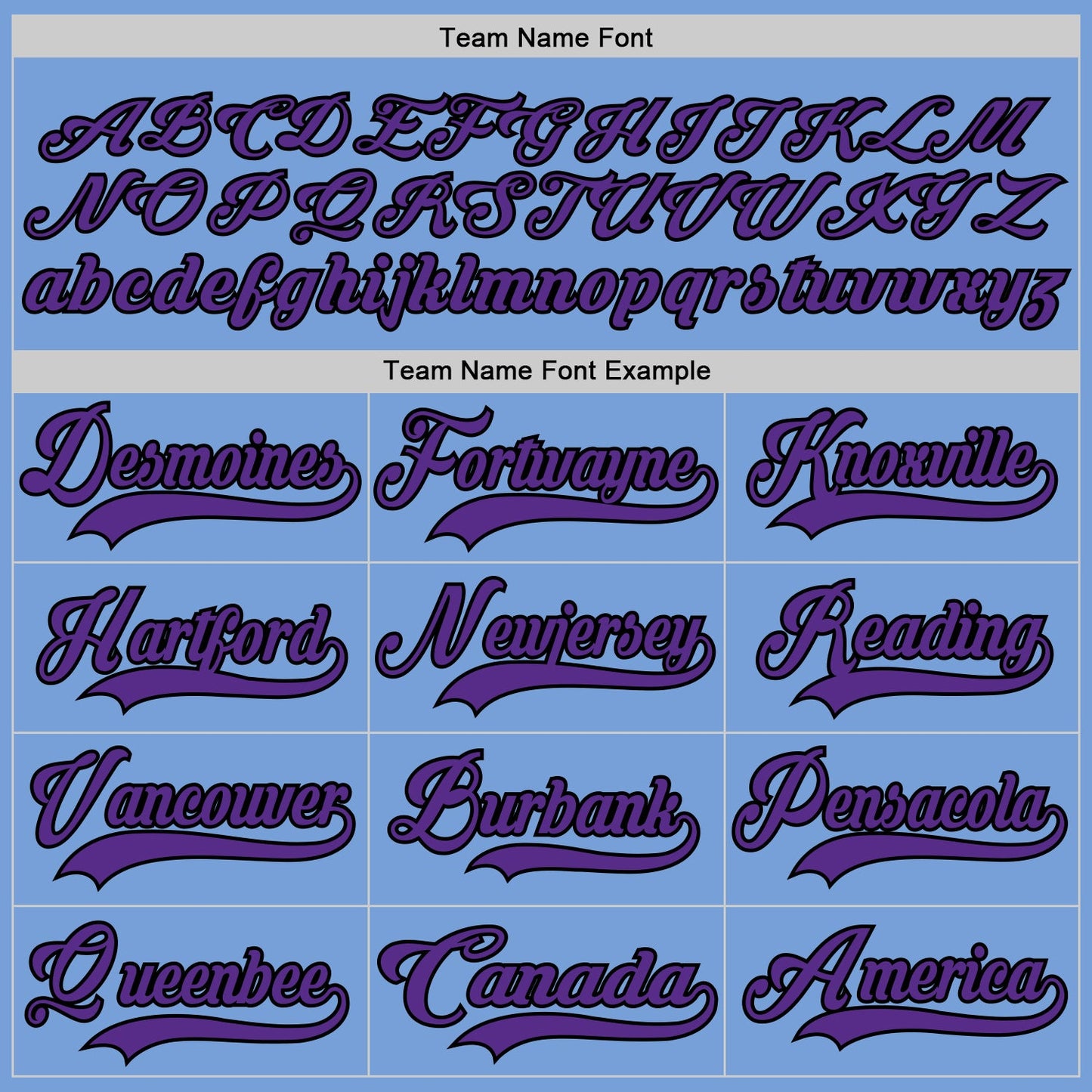 Custom Light Blue Purple-Black Hockey Lace Neck Jersey - Sky-Custom