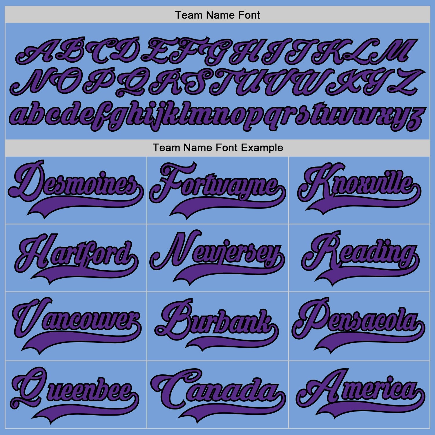 Custom Light Blue Purple-Black Hockey Lace Neck Jersey - Sky-Custom
