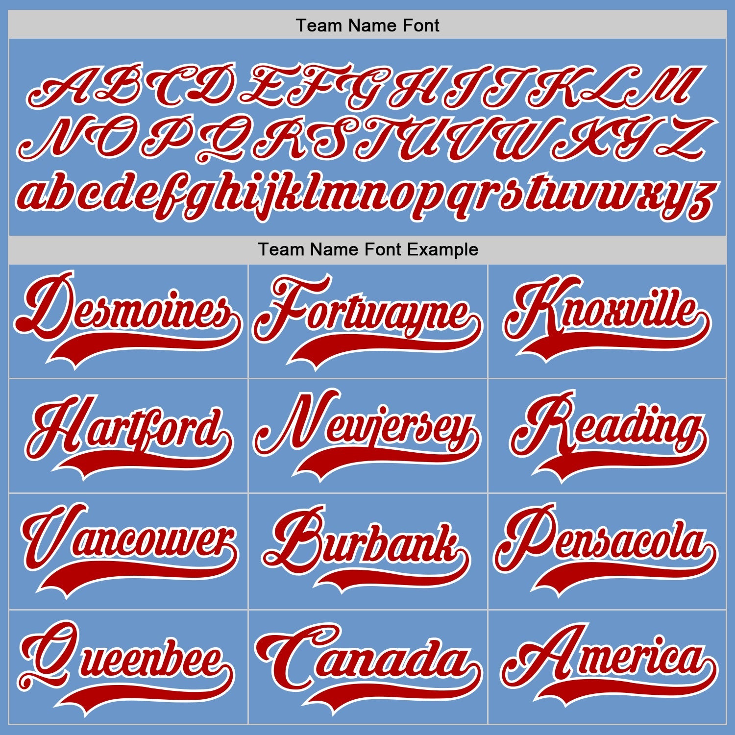 Custom Light Blue Red-White Hockey Jersey - Sky-Custom