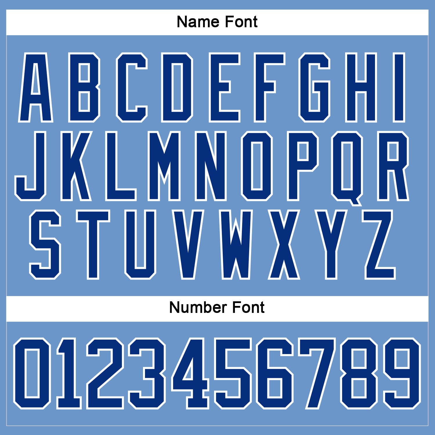 Custom Light Blue Royal-White Hockey Jersey - Sky-Custom