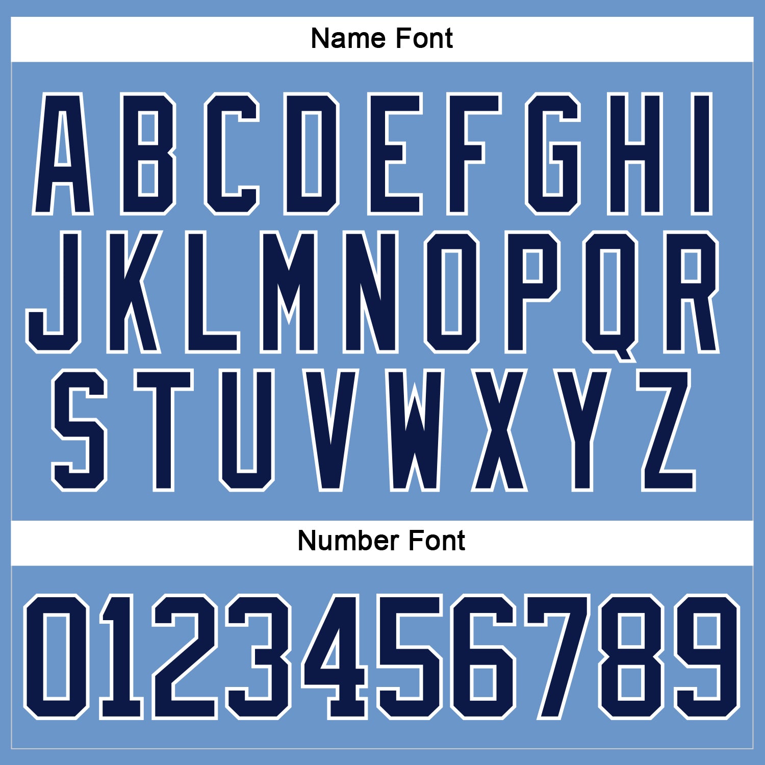 Custom Light Blue Navy-White Hockey Jersey - Sky-Custom
