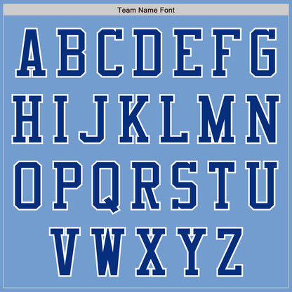 Custom Light Blue Royal-White Authentic Baseball Jersey - Sky-Custom