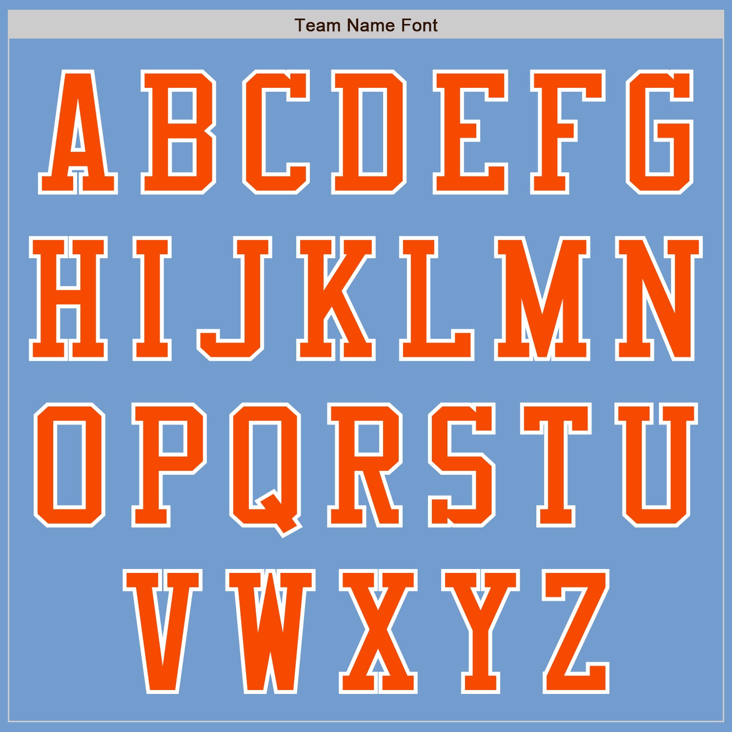 Custom Light Blue Orange-White Authentic Baseball Jersey - Sky-Custom