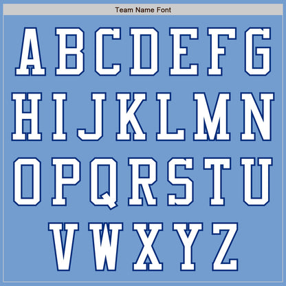 Custom Light Blue White-Royal Authentic Baseball Jersey - Sky-Custom