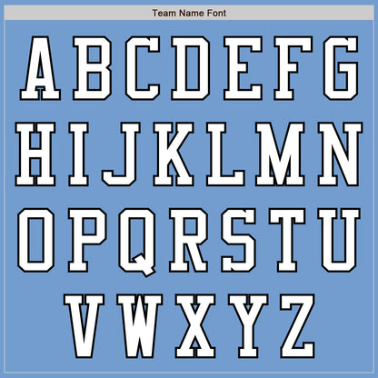 Custom Light Blue White-Black Authentic Baseball Jersey - Sky-Custom