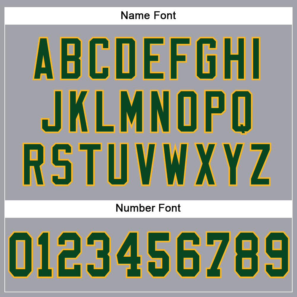 Custom Light Gray Green-Gold Mesh Authentic Football Jersey - Sky-Custom