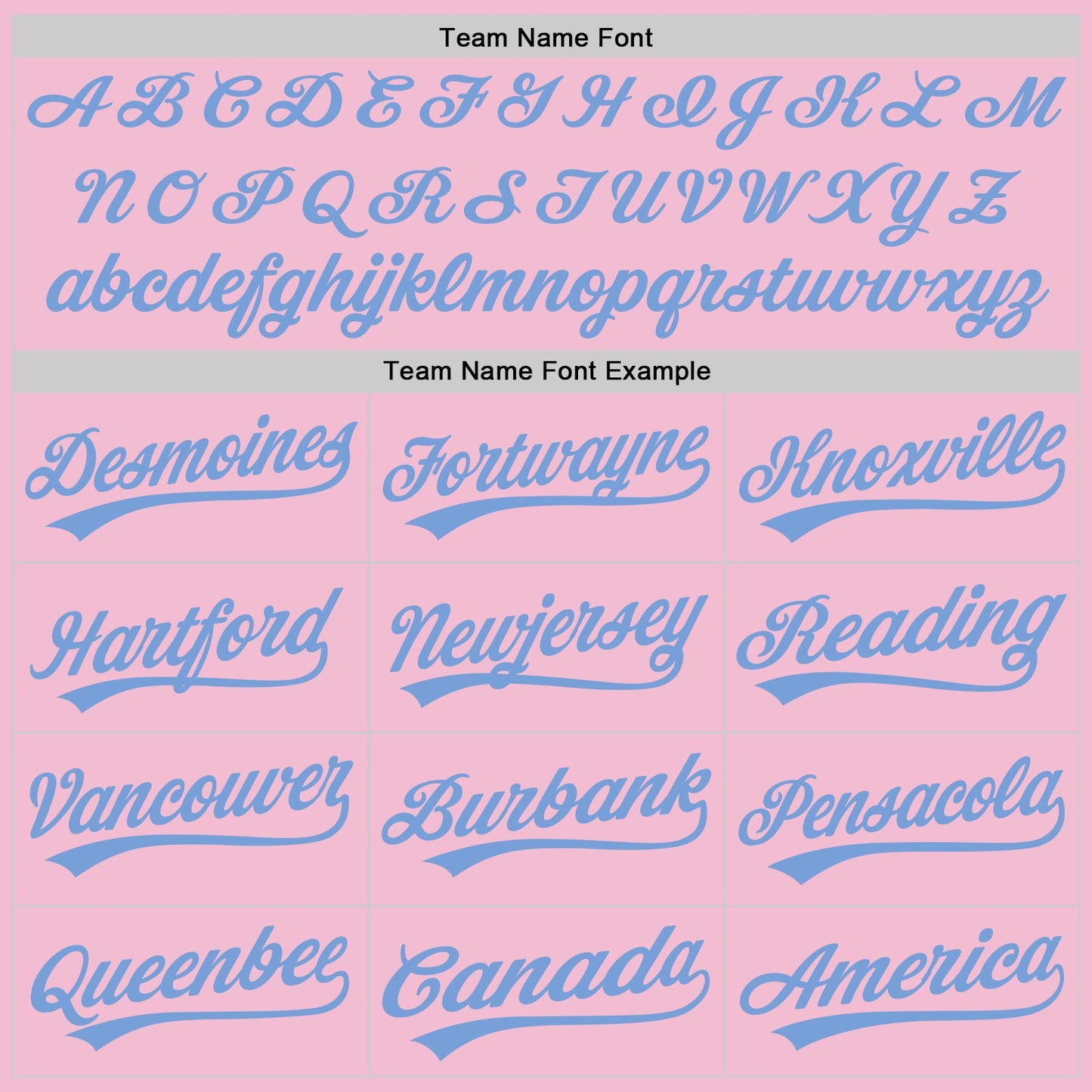 Custom Light Pink Light Blue-White Authentic Throwback Baseball Jersey - Sky-Custom