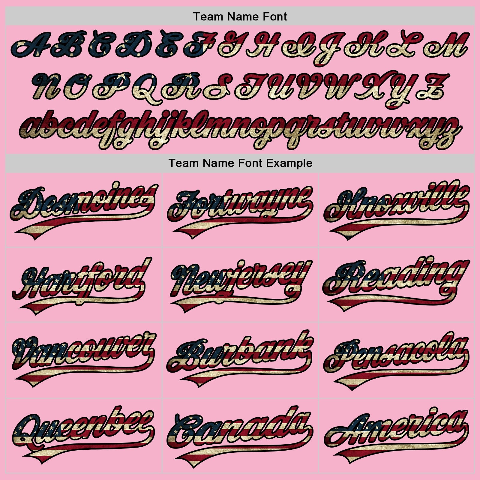 Custom Light Pink Vintage USA Flag-Black Authentic Baseball Jersey - Sky-Custom