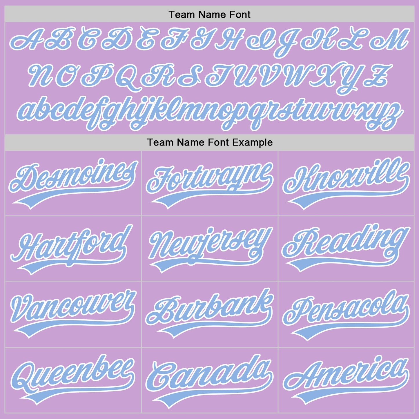 Custom Light Purple Light Blue-White Authentic Baseball Jersey - Sky-Custom