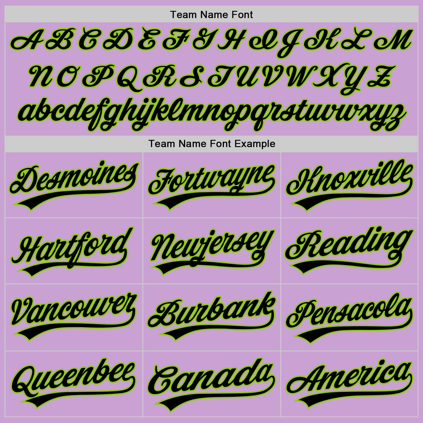 Custom Light Purple Black-Neon Green Authentic Baseball Jersey - Sky-Custom