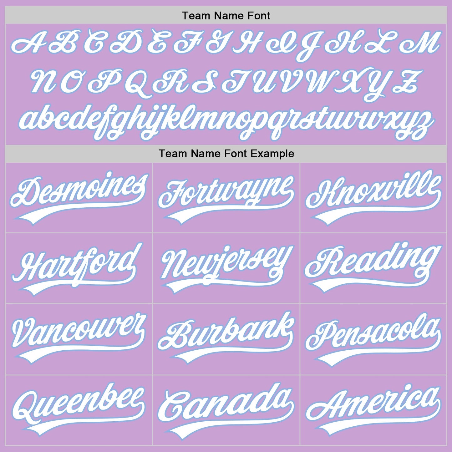 Custom Light Purple White-Light Blue Authentic Baseball Jersey - Sky-Custom