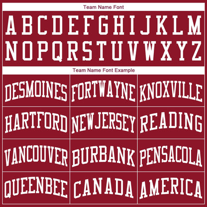 Custom Maroon White Round Neck Suit Basketball Jersey - Sky-Custom