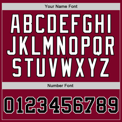 Custom Maroon Black-White Authentic Throwback Basketball Jersey - Sky-Custom