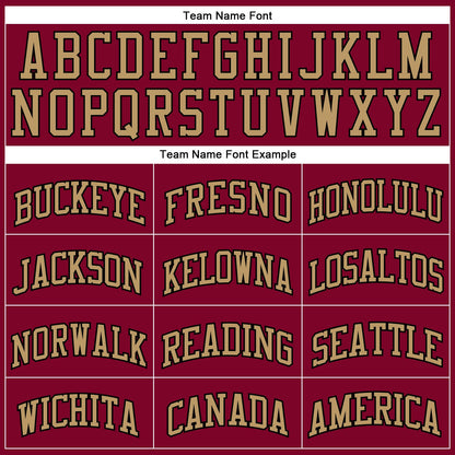 Custom Maroon Old Gold-Black Authentic Throwback Basketball Jersey - Sky-Custom