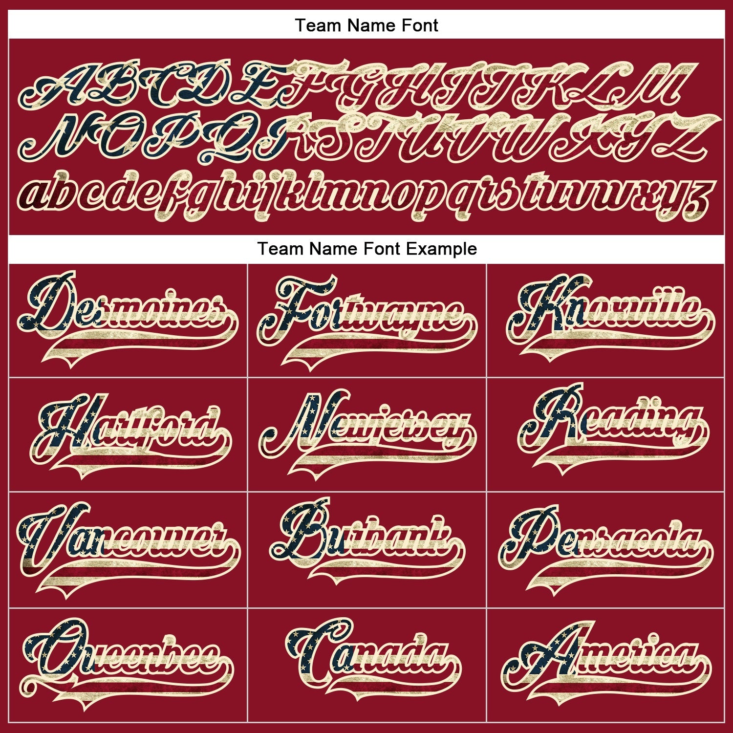 Custom Maroon Vintage USA Flag Cream-Black Hockey Lace Neck Jersey - Sky-Custom