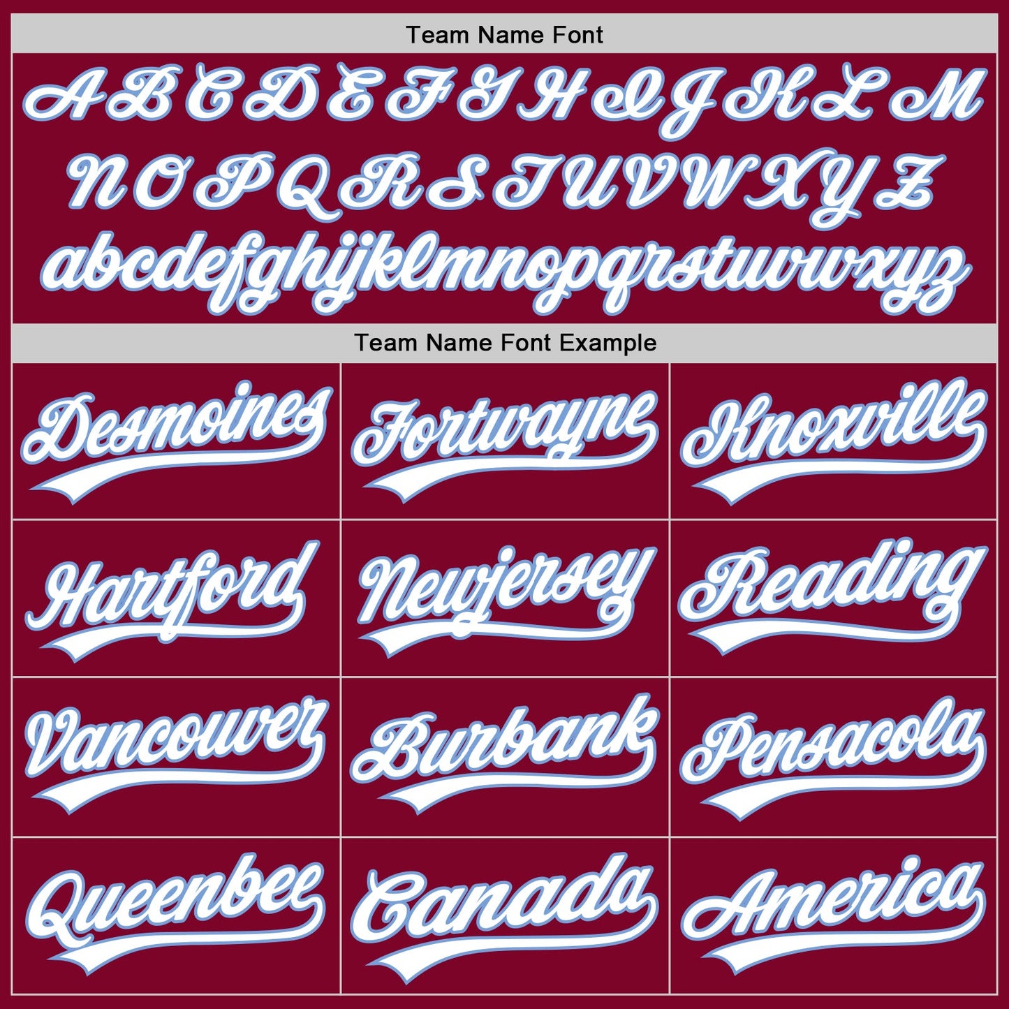 Custom Maroon White-Light Blue Authentic Throwback Baseball Jersey - Sky-Custom