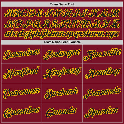 Custom Maroon Gold-Black Authentic Throwback Basketball Jersey - Sky-Custom