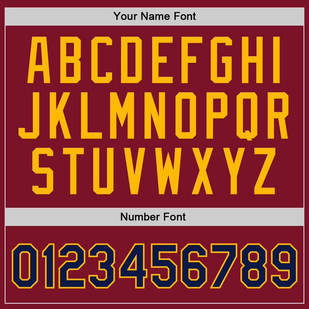 Custom Maroon Navy-Gold Authentic Throwback Basketball Jersey - Sky-Custom