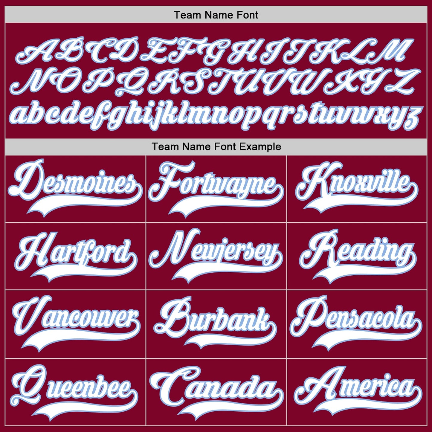 Custom Maroon White-Light Blue Hockey Lace Neck Jersey - Sky-Custom