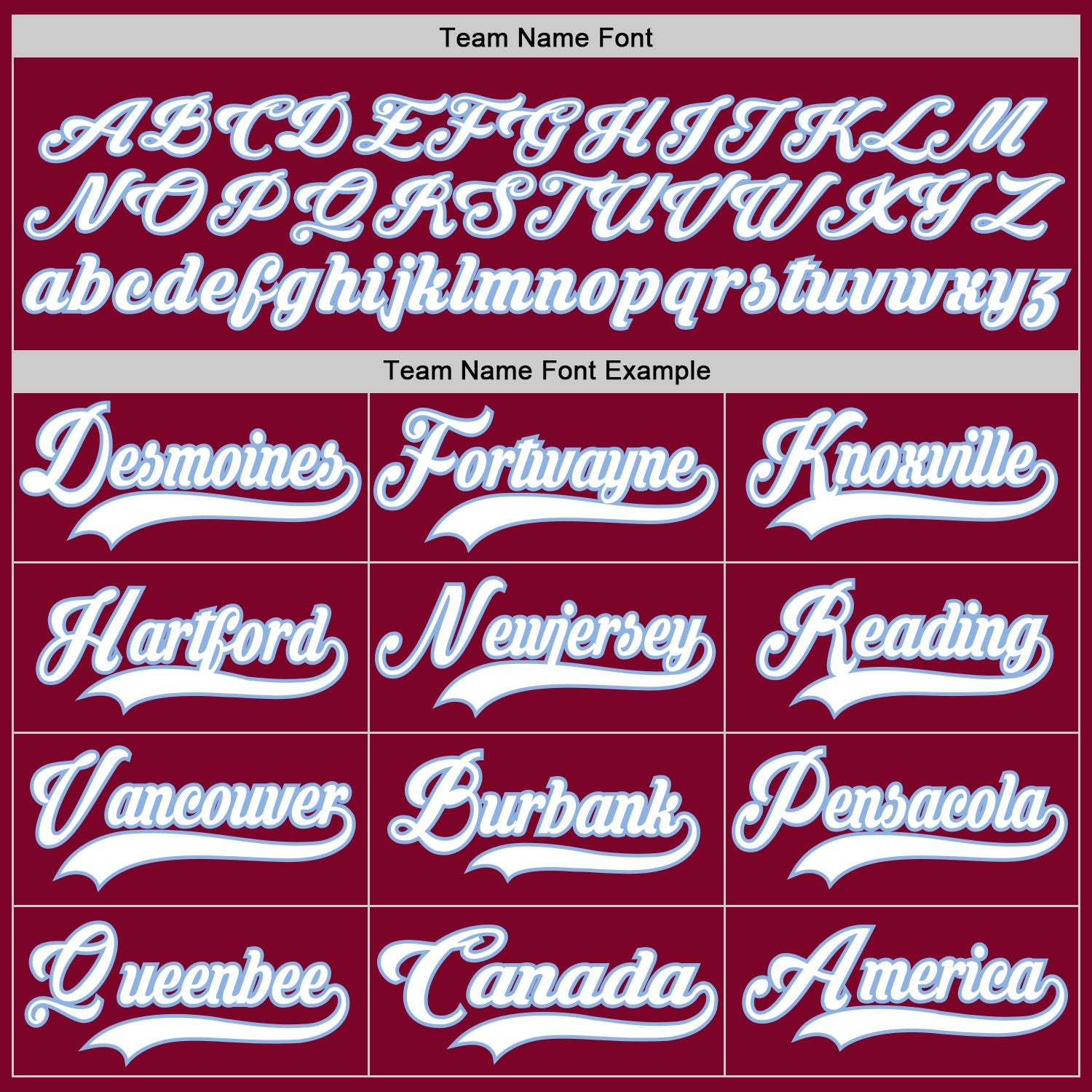 Custom Maroon White-Light Blue Hockey Lace Neck Jersey - Sky-Custom
