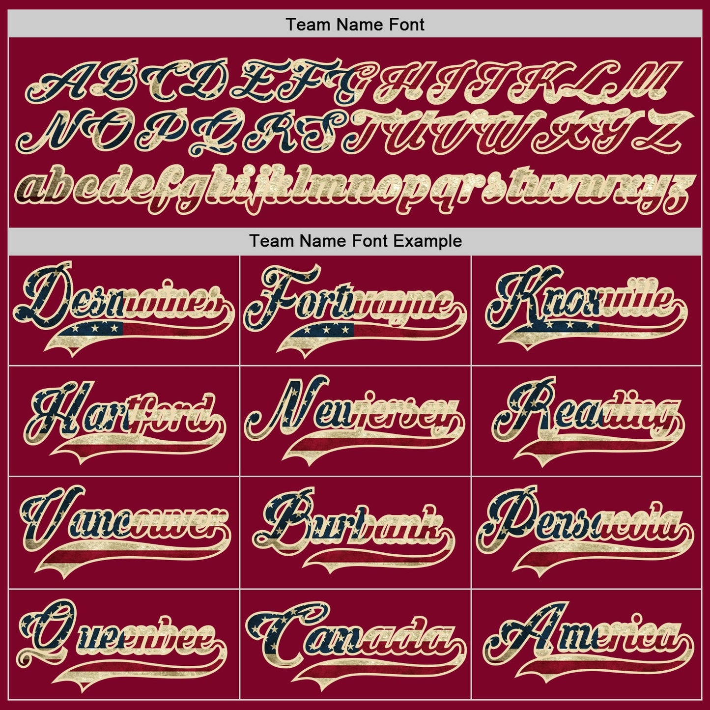 Custom Maroon Vintage USA Flag Cream-Black Hockey Lace Neck Jersey - Sky-Custom