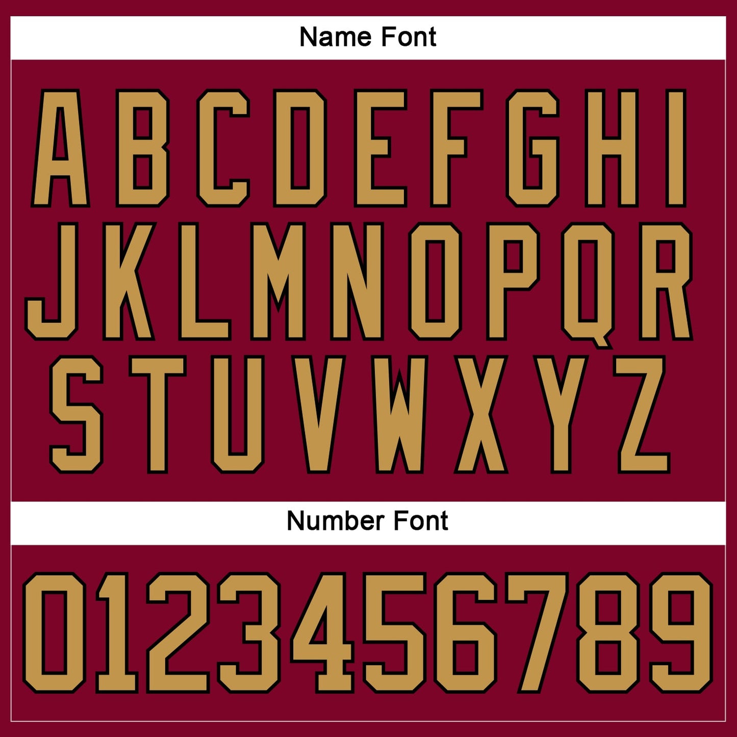 Custom Maroon Old Gold-Black Hockey Jersey - Sky-Custom