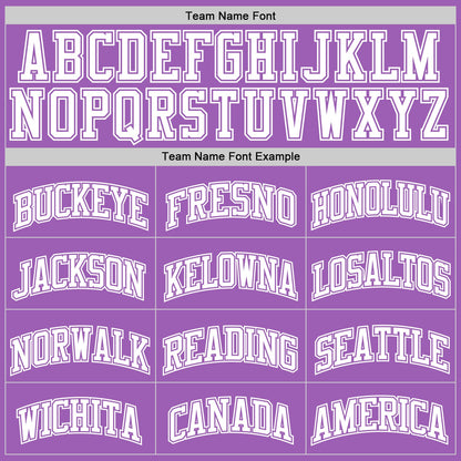 Custom Medium Purple White Authentic Basketball Jersey - Sky-Custom
