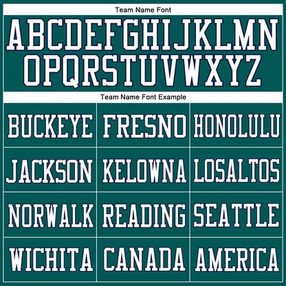 Custom Midnight Green White Gray-Navy Mesh Authentic Football Jersey - Sky-Custom