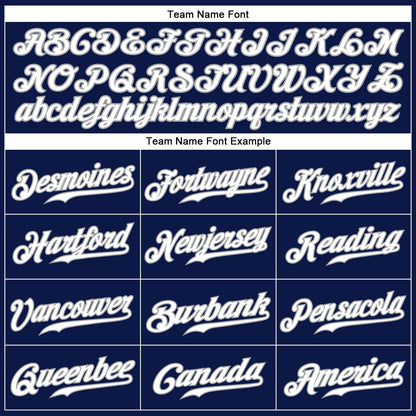 Custom Navy White Pinstripe White-Gray Authentic Baseball Jersey - Sky-Custom