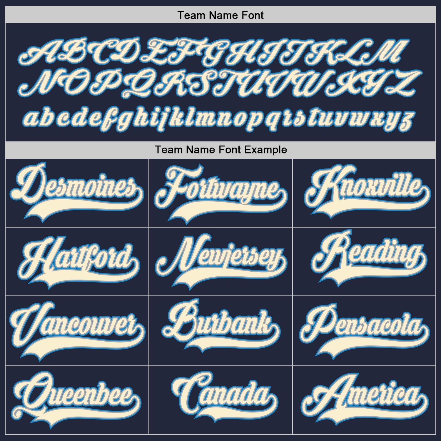 Custom Navy Cream-Blue Hockey Jersey - Sky-Custom