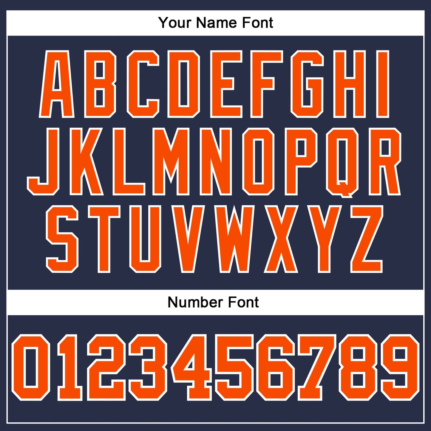 Custom Navy Orange-White Authentic Sleeveless Baseball Jersey - Sky-Custom
