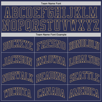 Custom Navy Navy-Old Gold Authentic Throwback Basketball Jersey - Sky-Custom