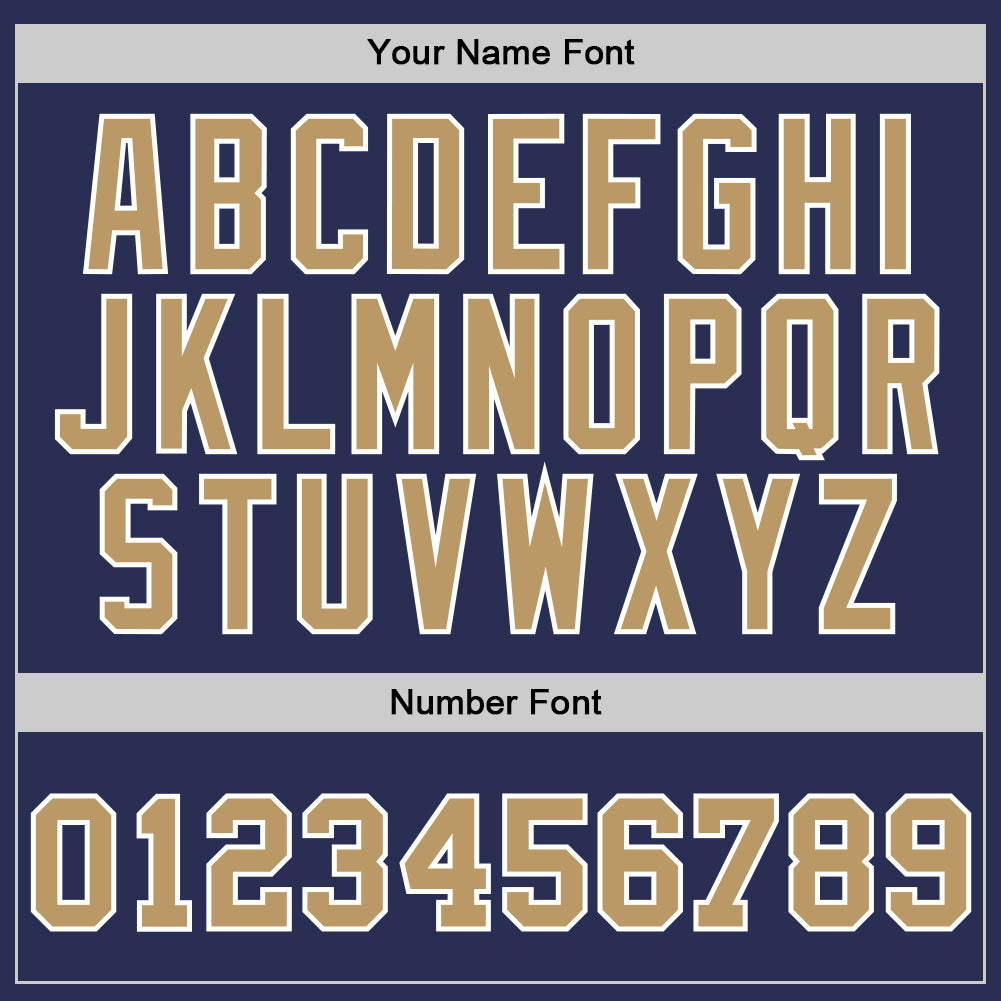 Custom Navy Old Gold-White Authentic Throwback Basketball Jersey - Sky-Custom
