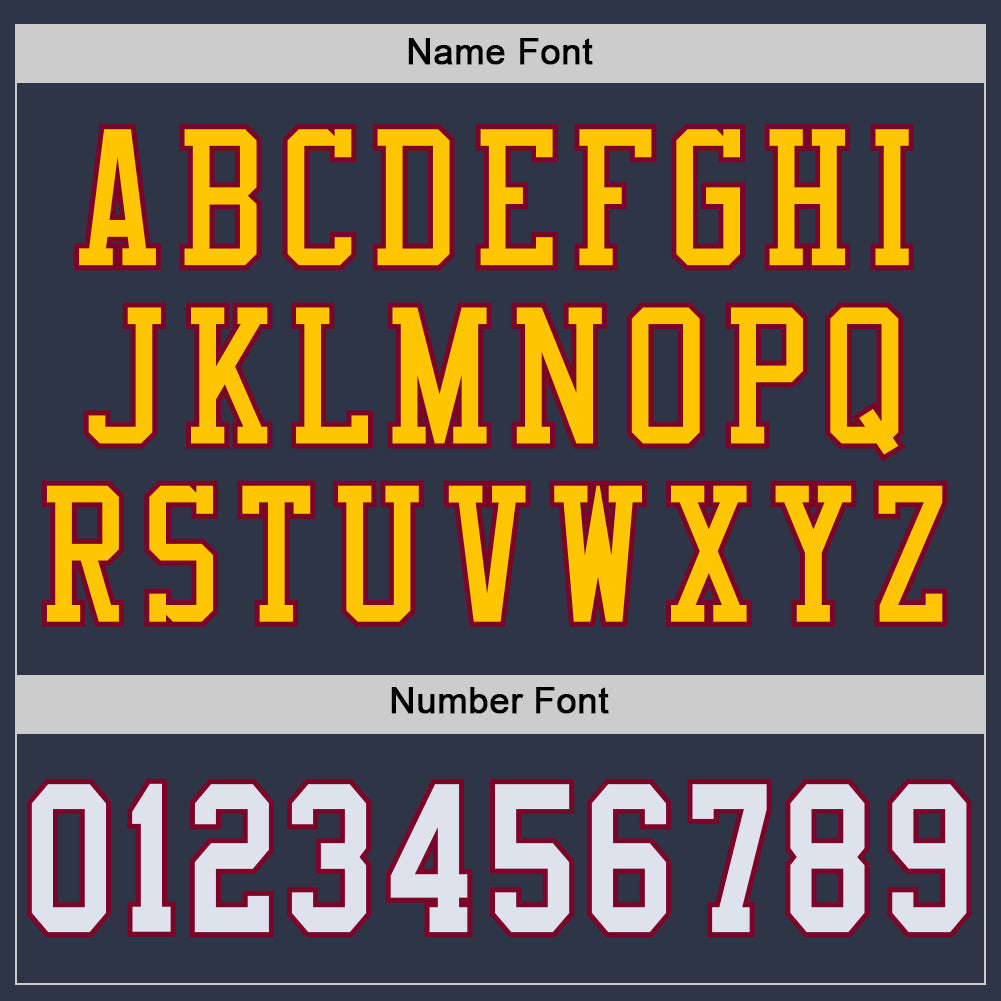 Custom Navy White-Maroon Mesh Authentic Throwback Football Jersey - Sky-Custom