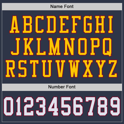 Custom Navy White-Maroon Mesh Authentic Throwback Football Jersey - Sky-Custom