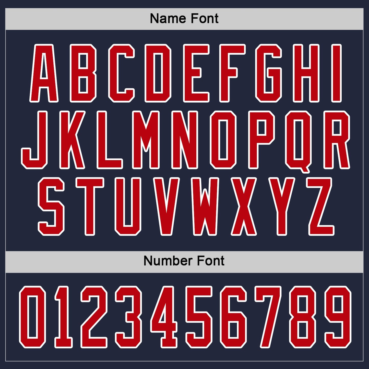 Custom Navy Red-White Hockey Jersey - Sky-Custom