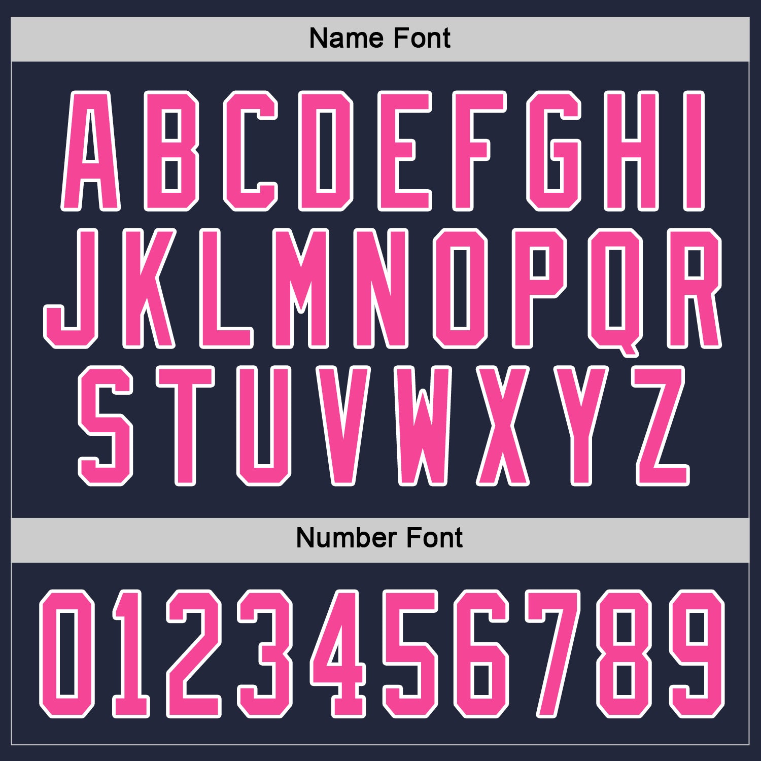 Custom Navy Pink-White Hockey Jersey - Sky-Custom