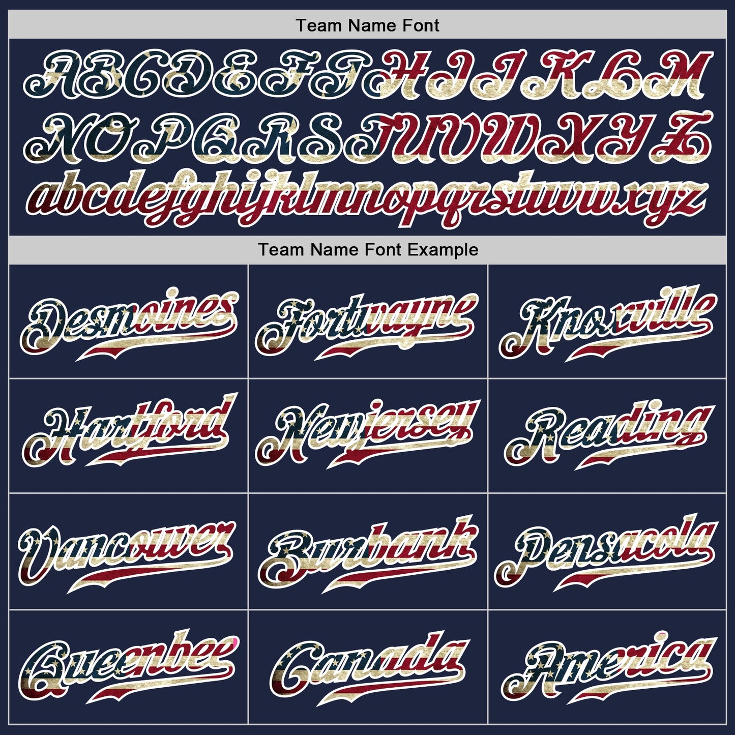 Custom Navy White Pinstripe Vintage USA Flag-White Authentic Baseball Jersey - Sky-Custom