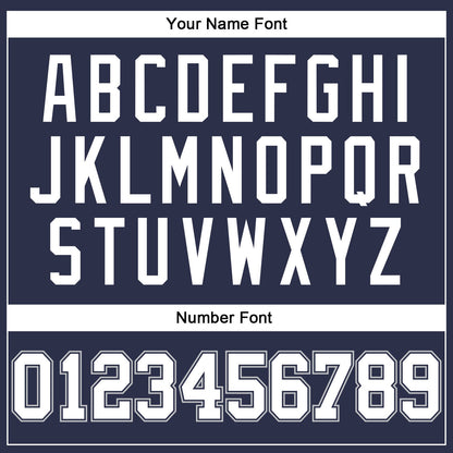 Custom Navy White Navy-Gray Authentic Throwback Basketball Jersey - Sky-Custom