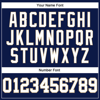 Custom Navy White-Old Gold Authentic Throwback Basketball Jersey - Sky-Custom