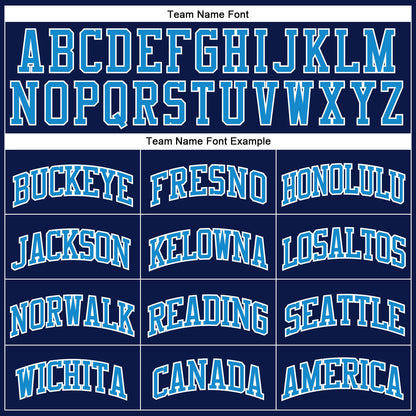 Custom Navy Gray-Blue Authentic Throwback Basketball Jersey - Sky-Custom