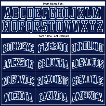 Custom Navy Navy-Light Blue Authentic Throwback Basketball Jersey - Sky-Custom