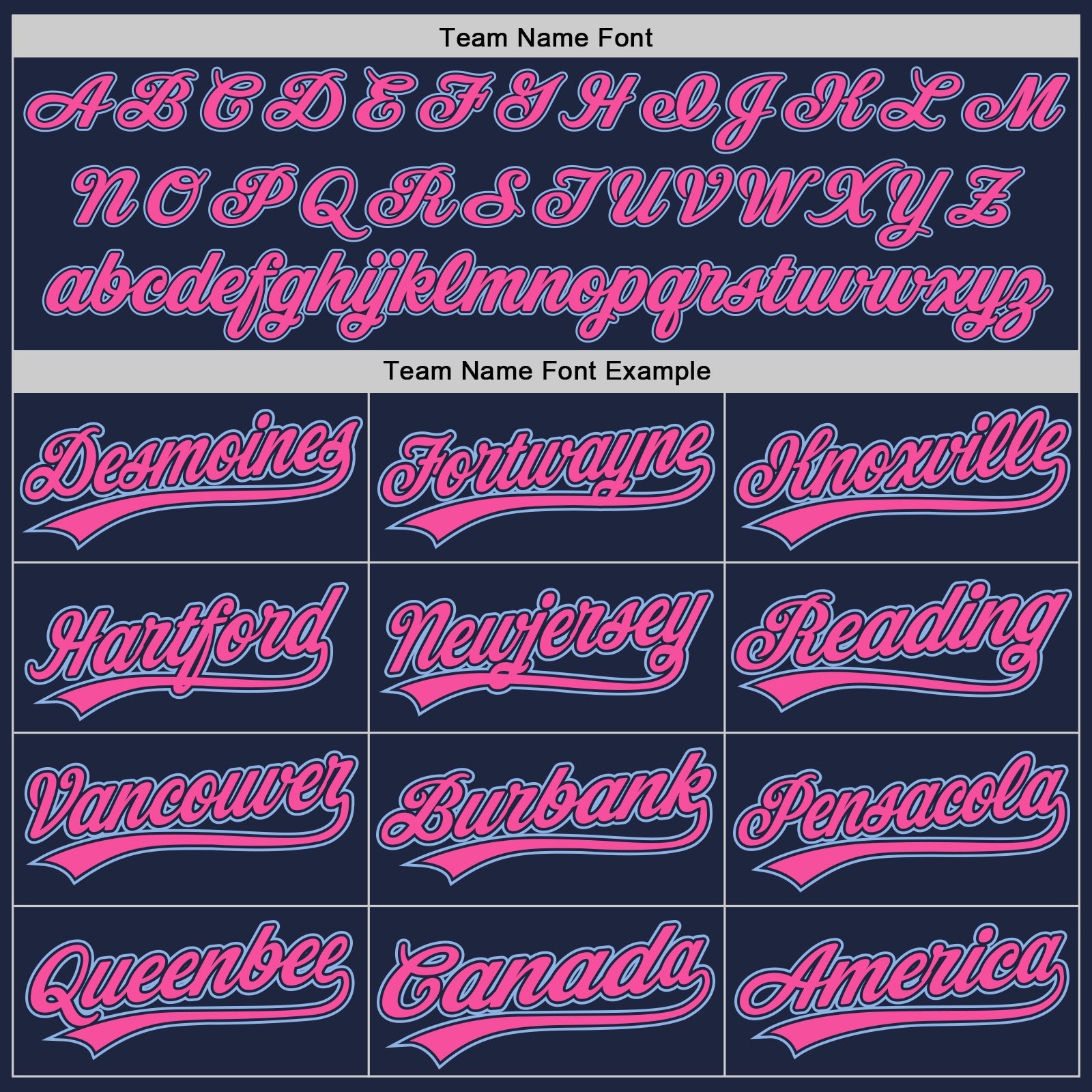 Custom Navy Light Blue-Pink Authentic Baseball Jersey - Sky-Custom