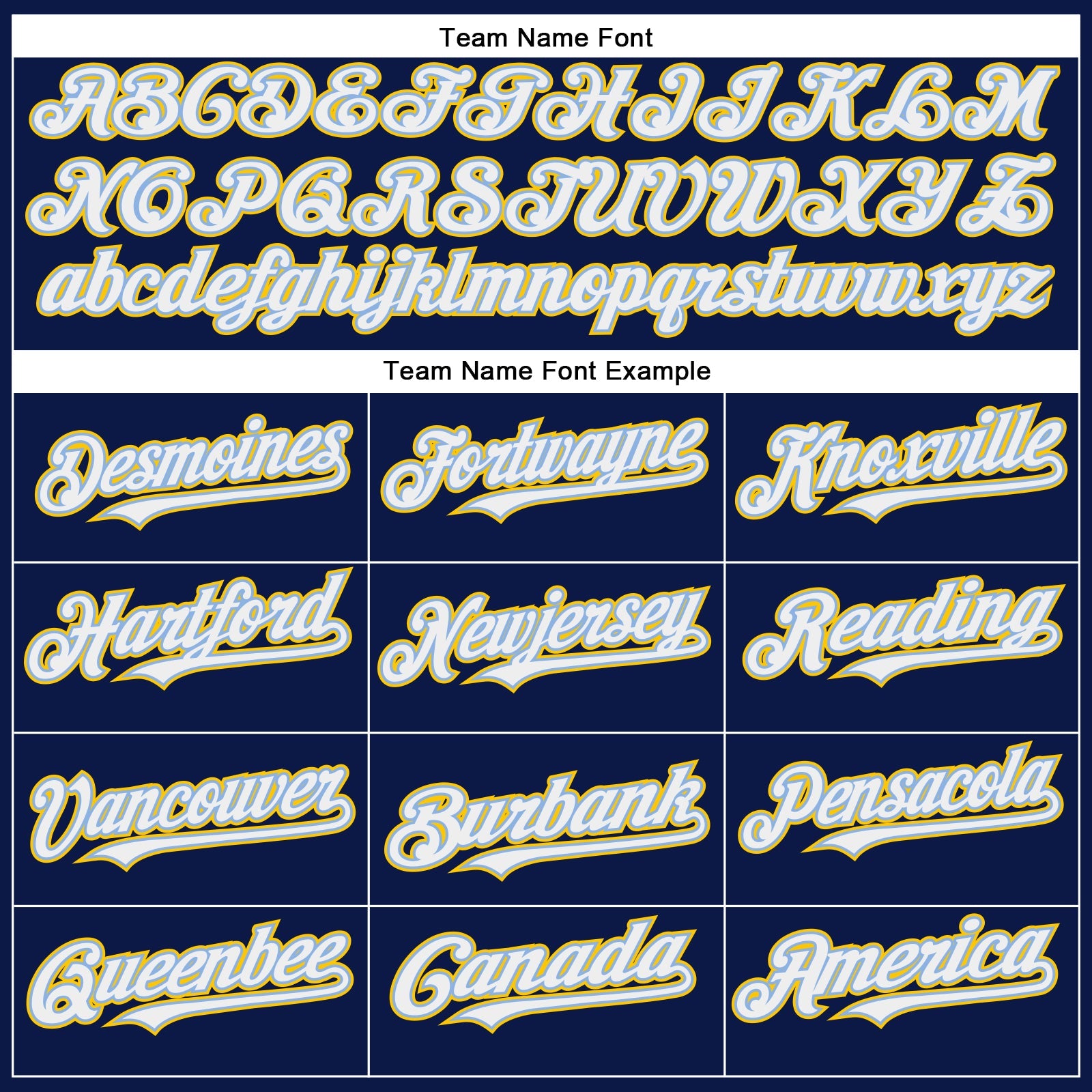 Custom Navy White Yellow-Light Blue Authentic Baseball Jersey - Sky-Custom