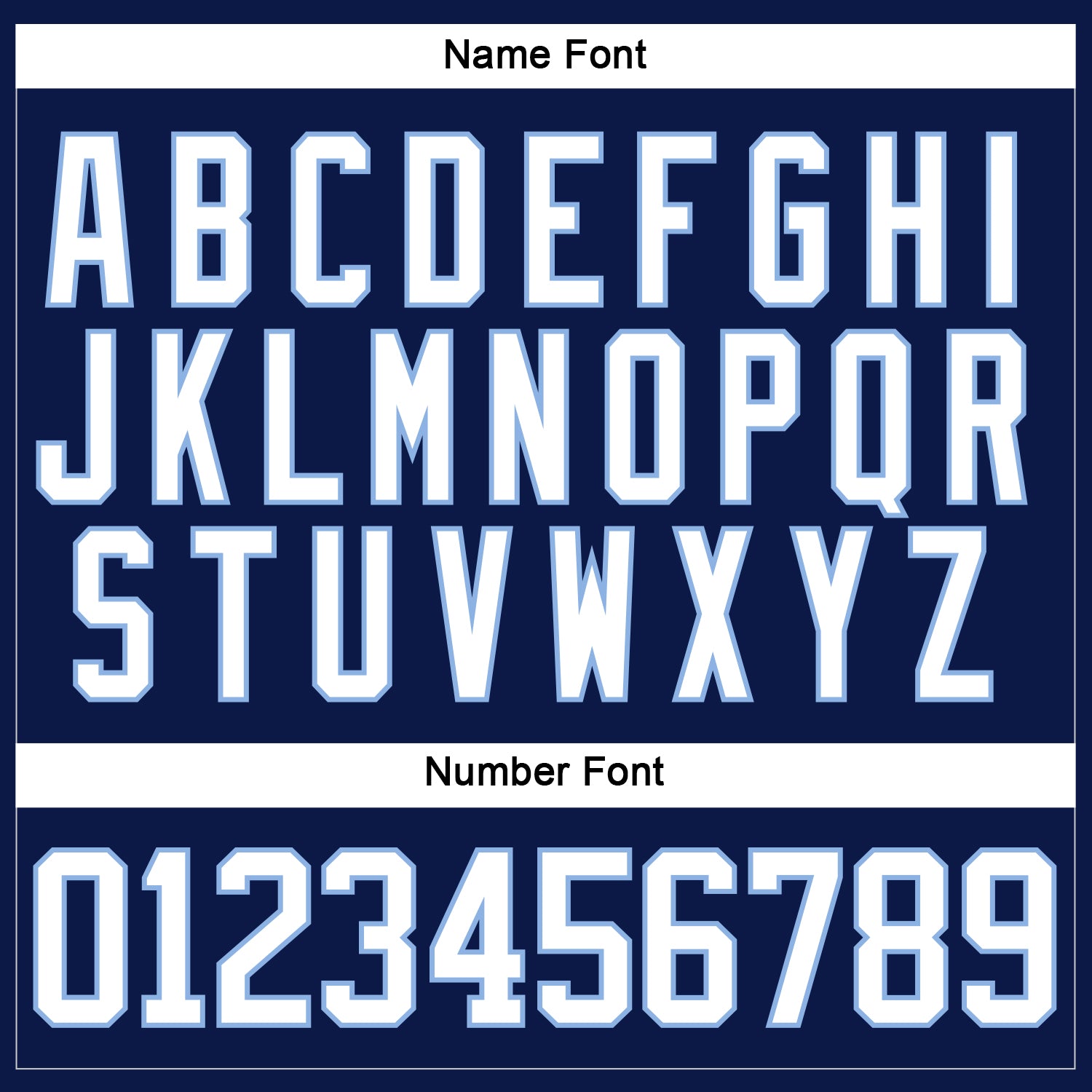 Custom Navy White-Light Blue Hockey Lace Neck Jersey - Sky-Custom