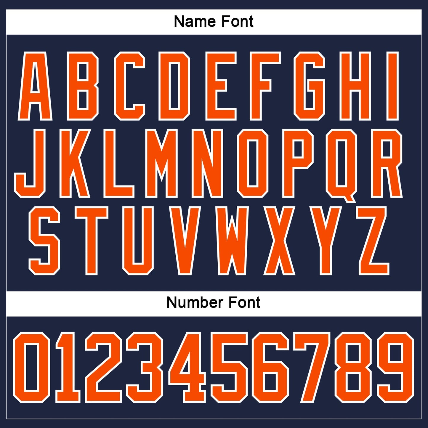 Custom Navy Orange-White Hockey Lace Neck Jersey - Sky-Custom