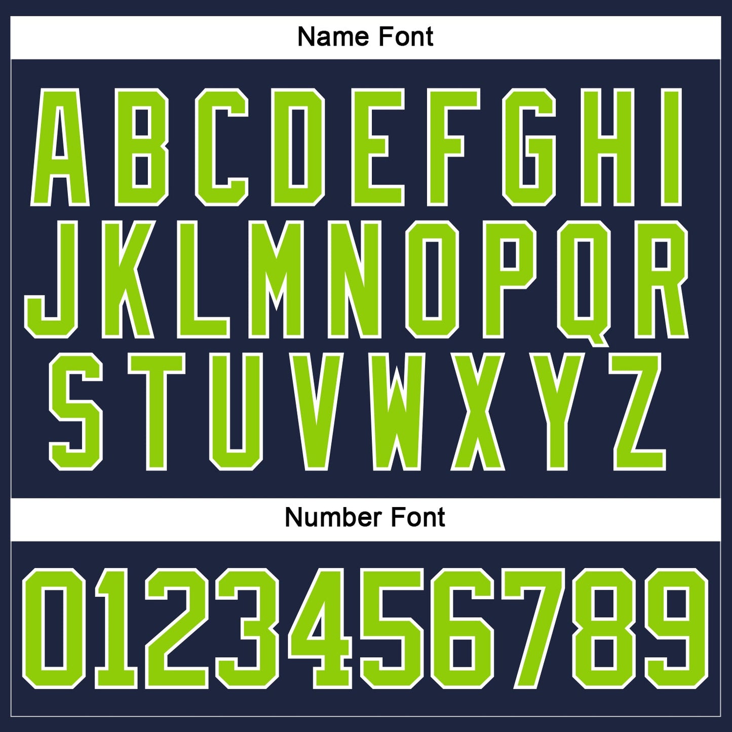 Custom Navy Neon Green-White Hockey Lace Neck Jersey - Sky-Custom