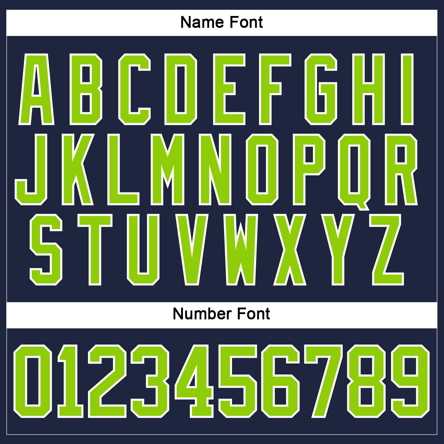 Custom Navy Neon Green-White Hockey Lace Neck Jersey - Sky-Custom