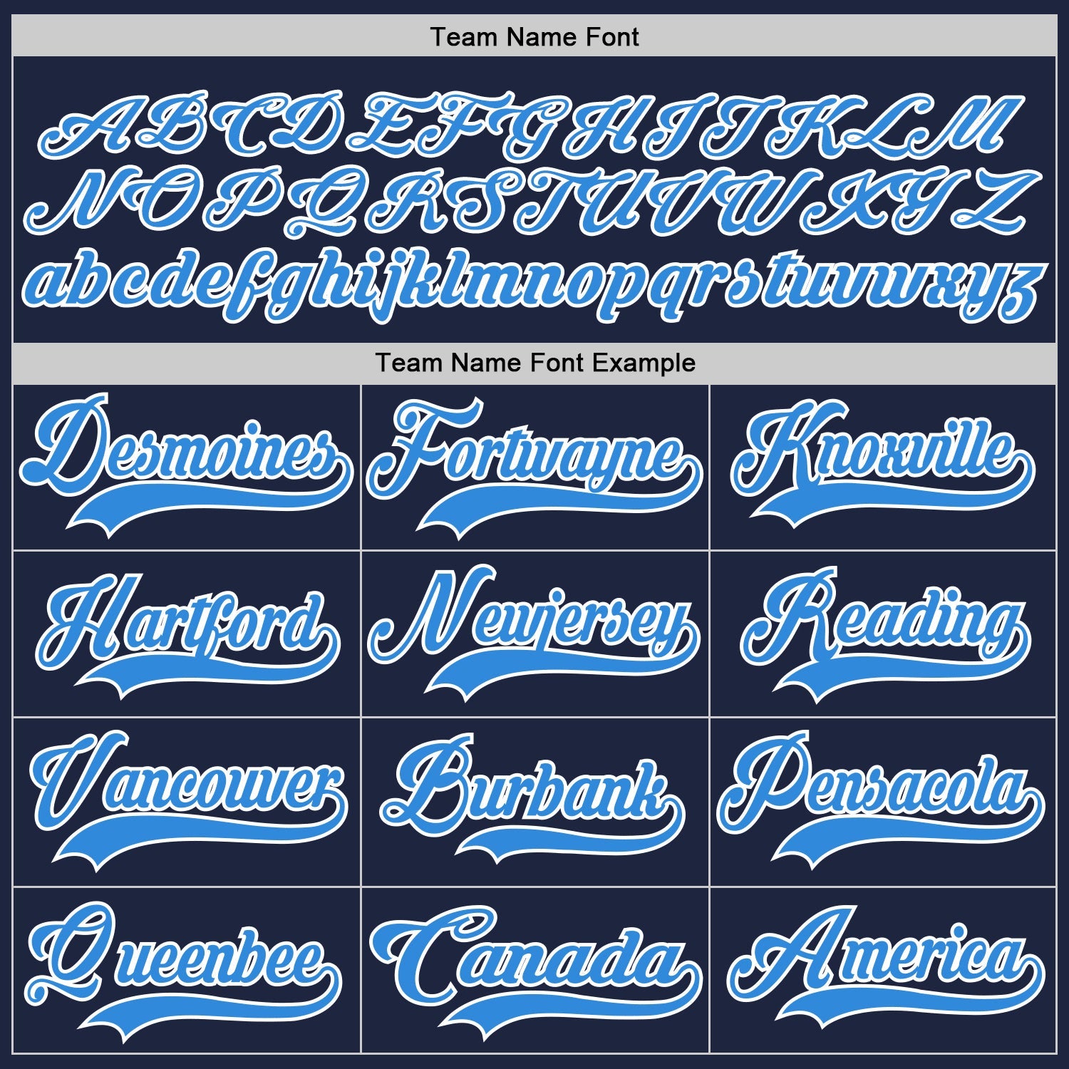 Custom Navy Powder Blue-White Hockey Lace Neck Jersey - Sky-Custom