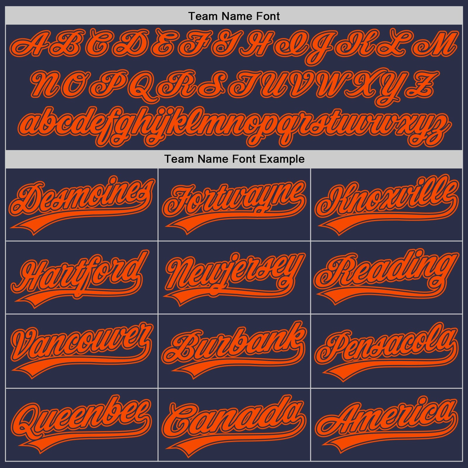 Custom Navy Orange Authentic Throwback Baseball Jersey - Sky-Custom